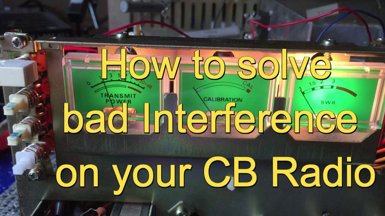 How to solve CB Radio Interference