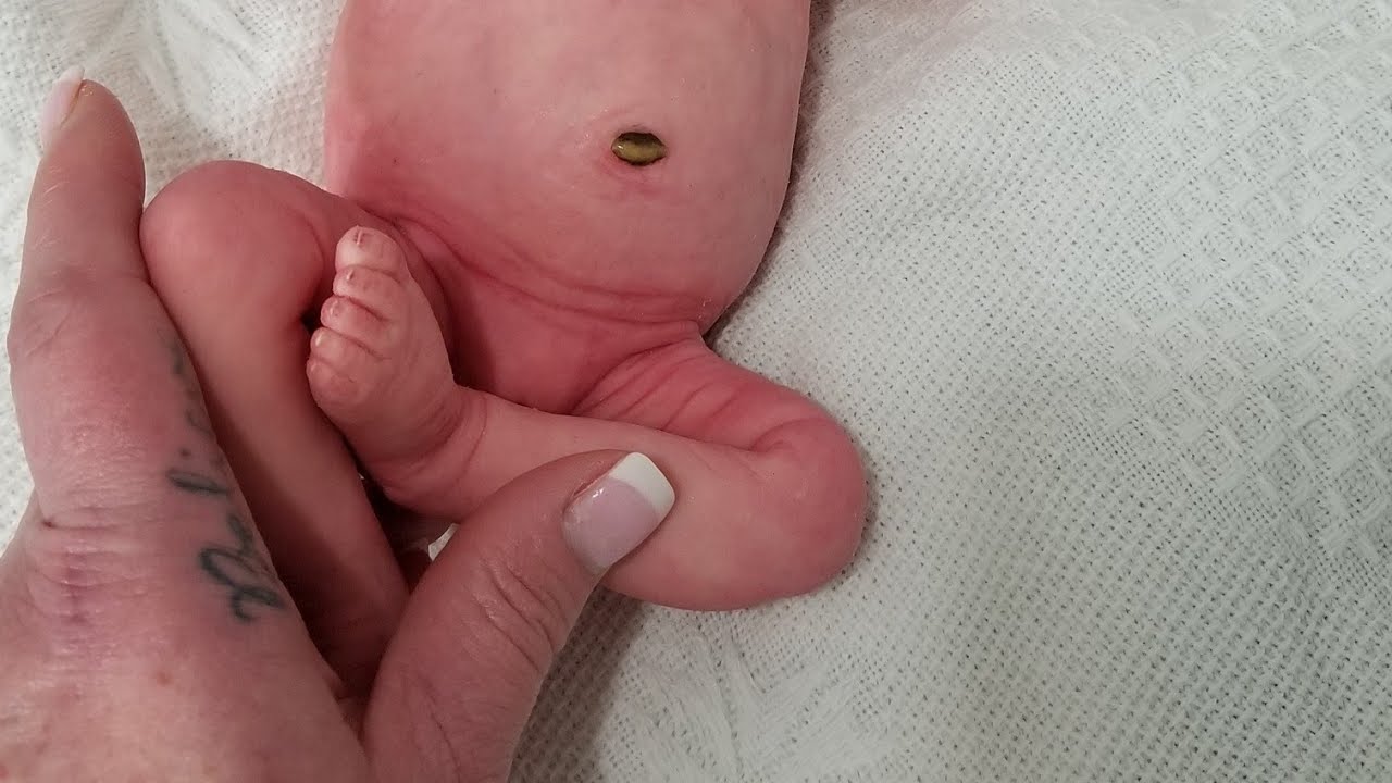 28 week SILICONE Doll NICU Micro Preemie update on Cece Series 8