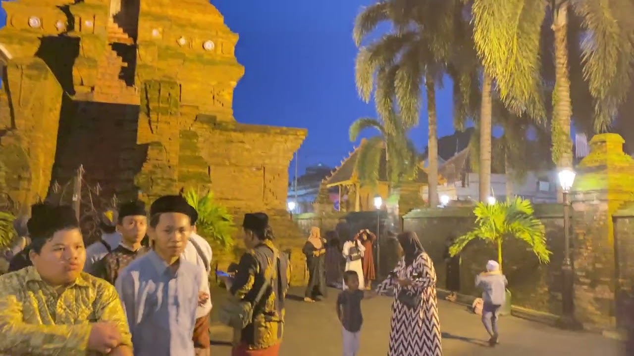 SUASANA MENARA KUDUS MASJID AL AQSHA MALAM INI..!! 