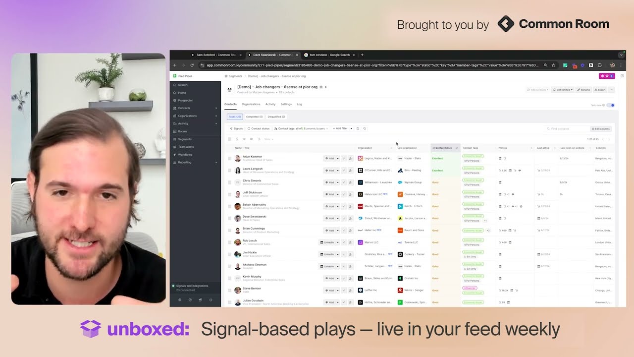 RoomieAI: Instantly draft relevant outreach based on prospect signals