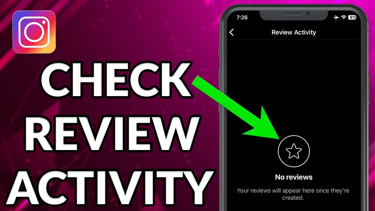 How To Check Review Activity On Instagram