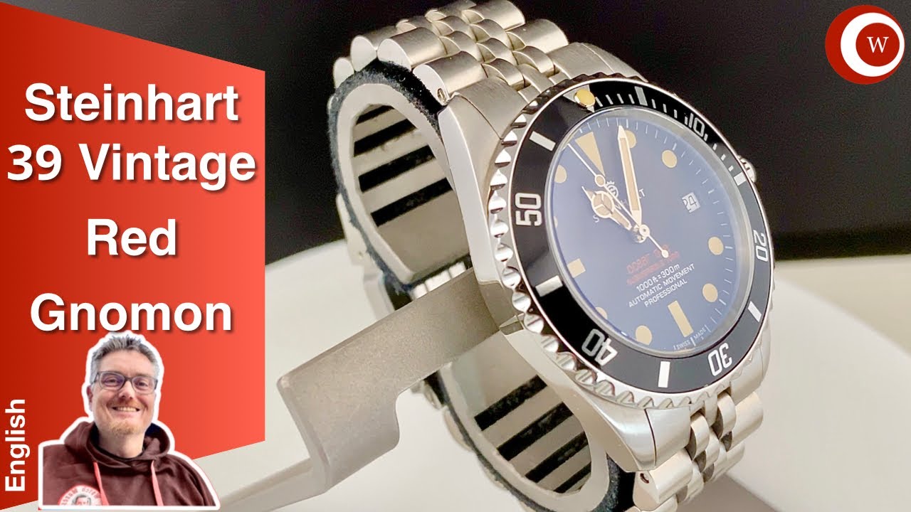 Exclusive: Steinhart Ocean 39 Vintage Red (Gnomon)