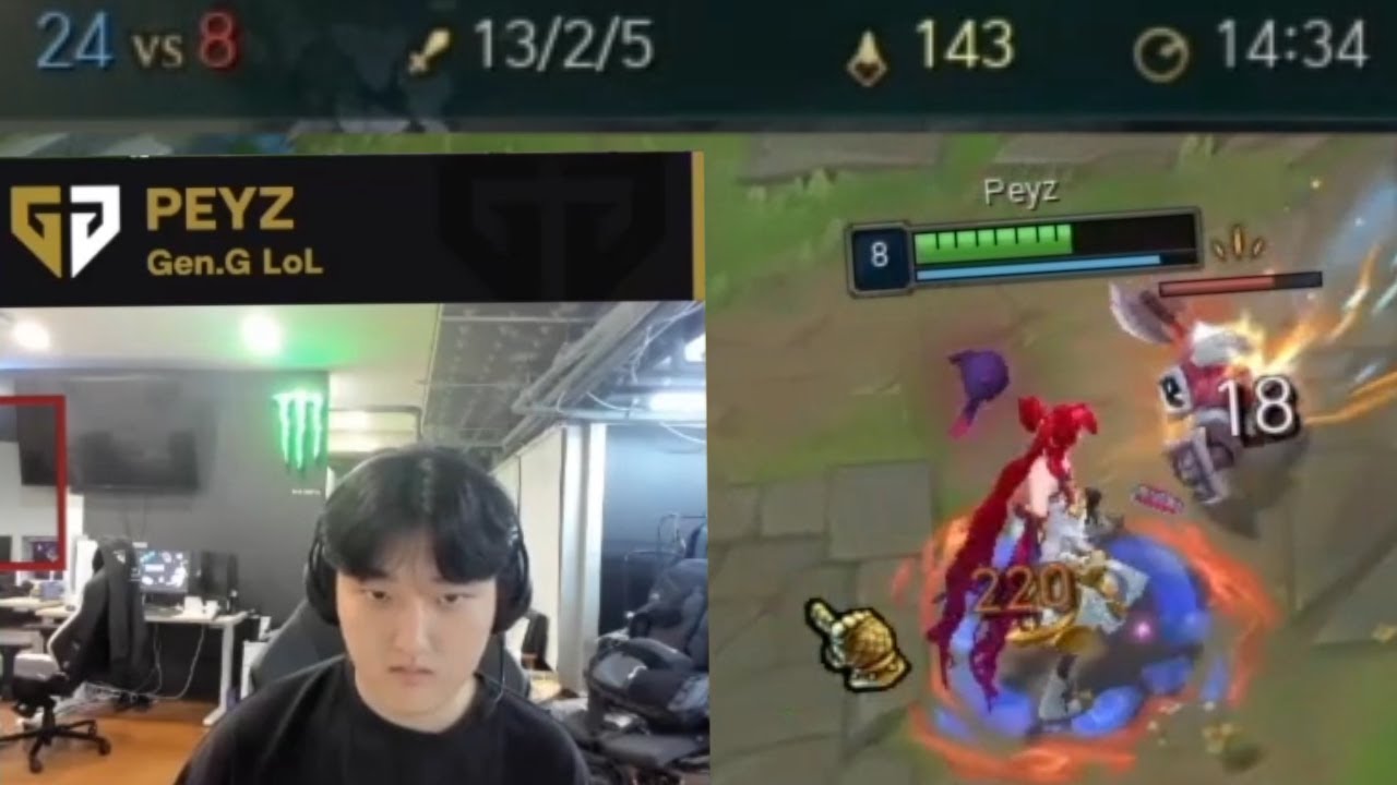 Jinx Snowball - GEN Peyz's Stream Highlights
