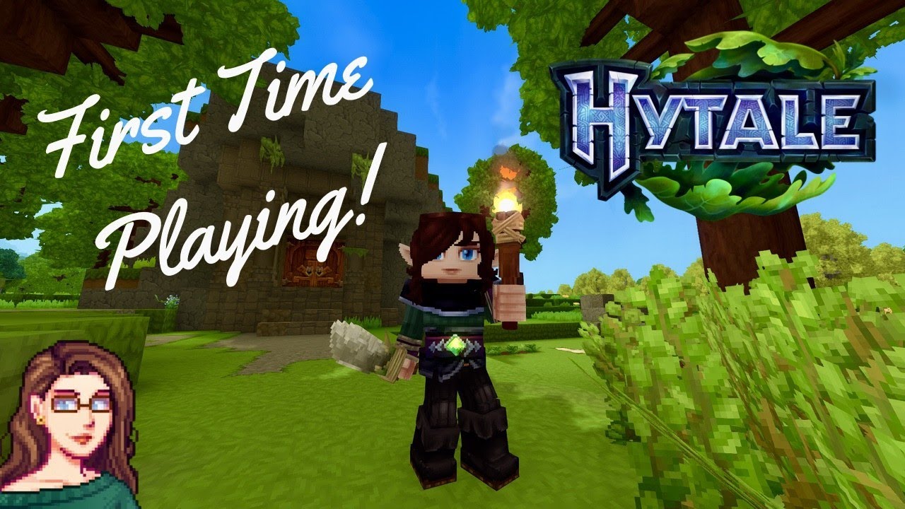 Впервые знакомлюсь с Hytale