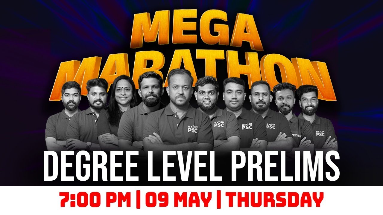 MEGA MARATHON - DEGREE PRELIMS - DAY 1 | Xylem PSC