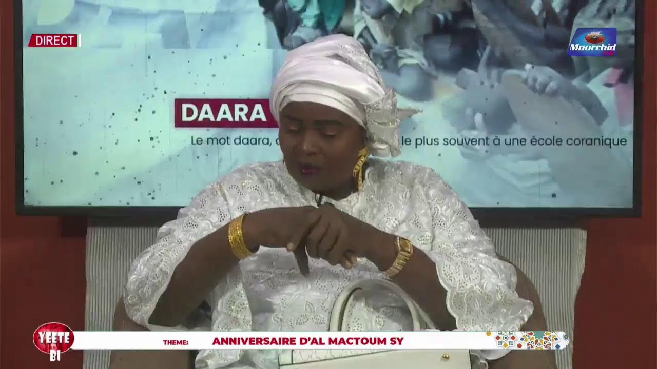 🔴Yeete Bi du 24 D&eacute;cembre 2025| th&egrave;me: : Retour sur la vie exceptionnelle d'Al Maktoum SY RTA