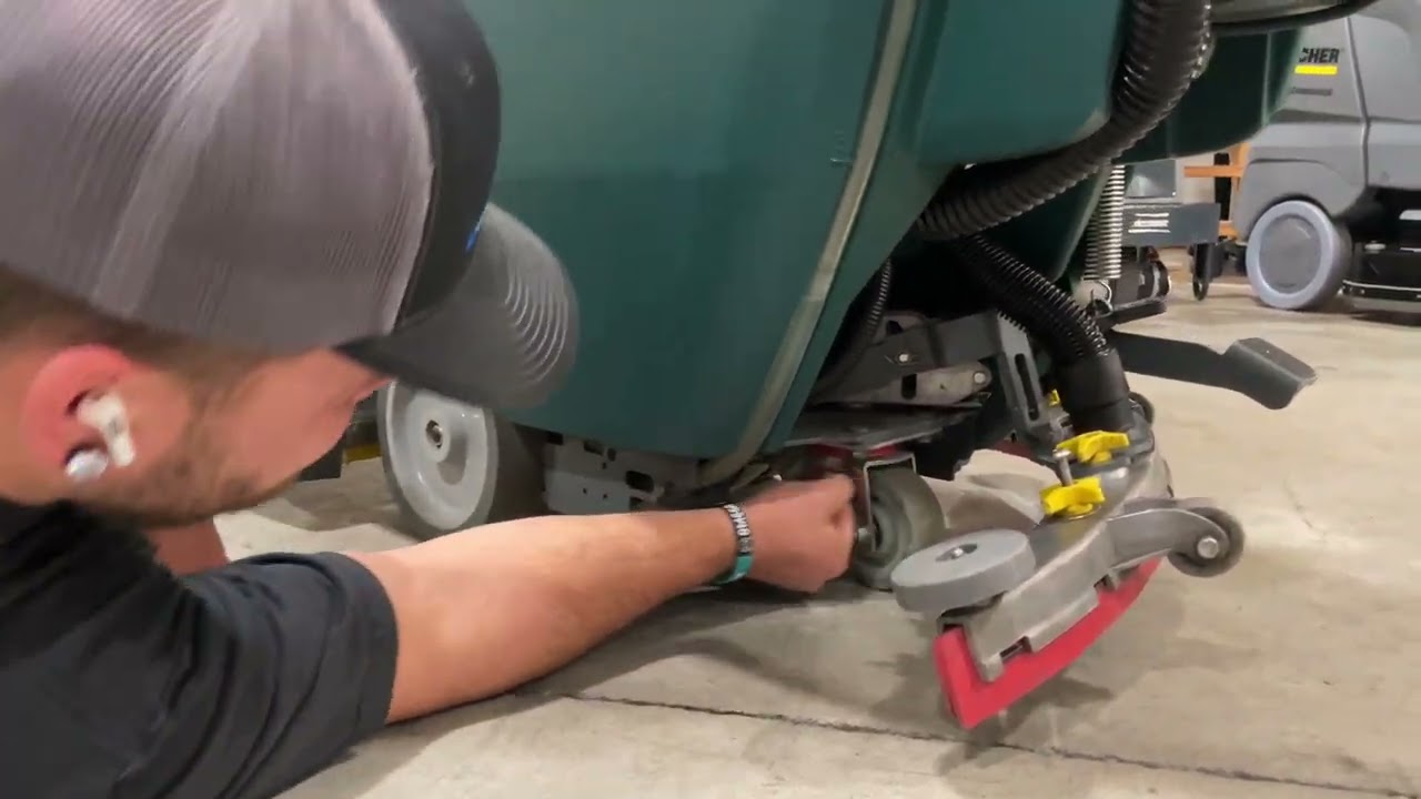 Nobles Speed Scrub 300 Cleaning The In Line Filter