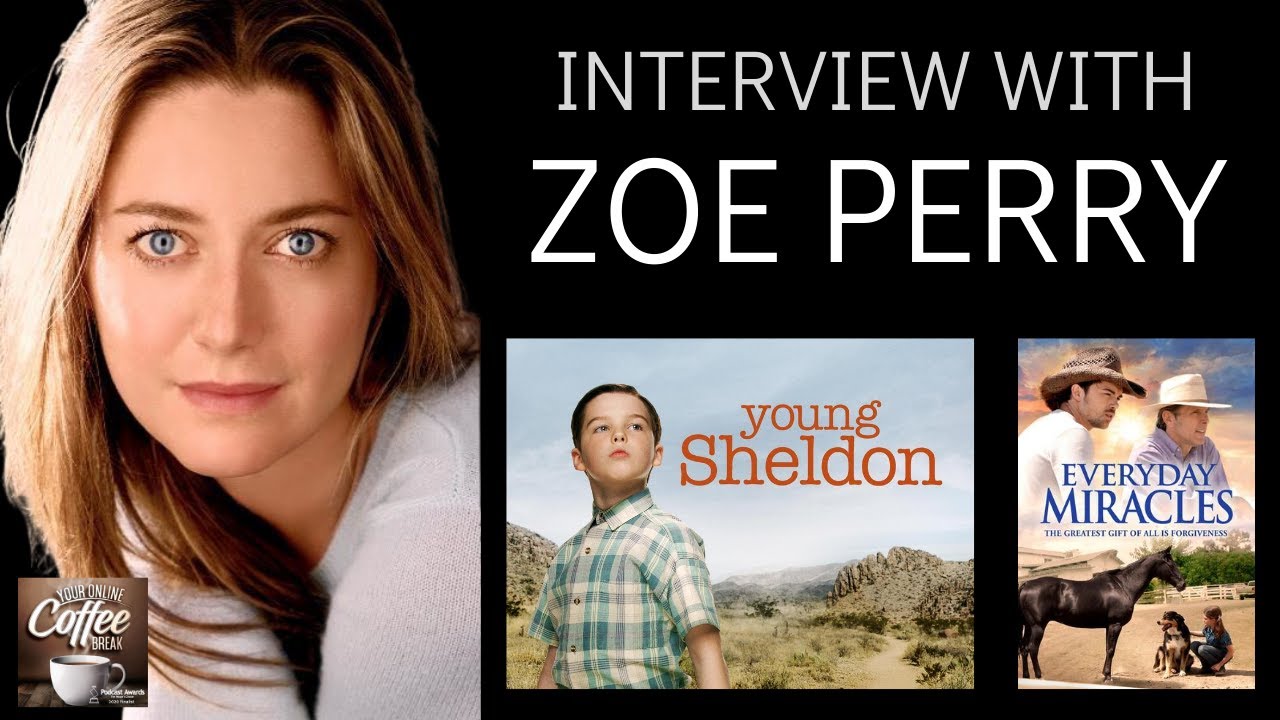 ‘Young Sheldon’ mom Zoe Perry & Everyday Miracles (phone interview)