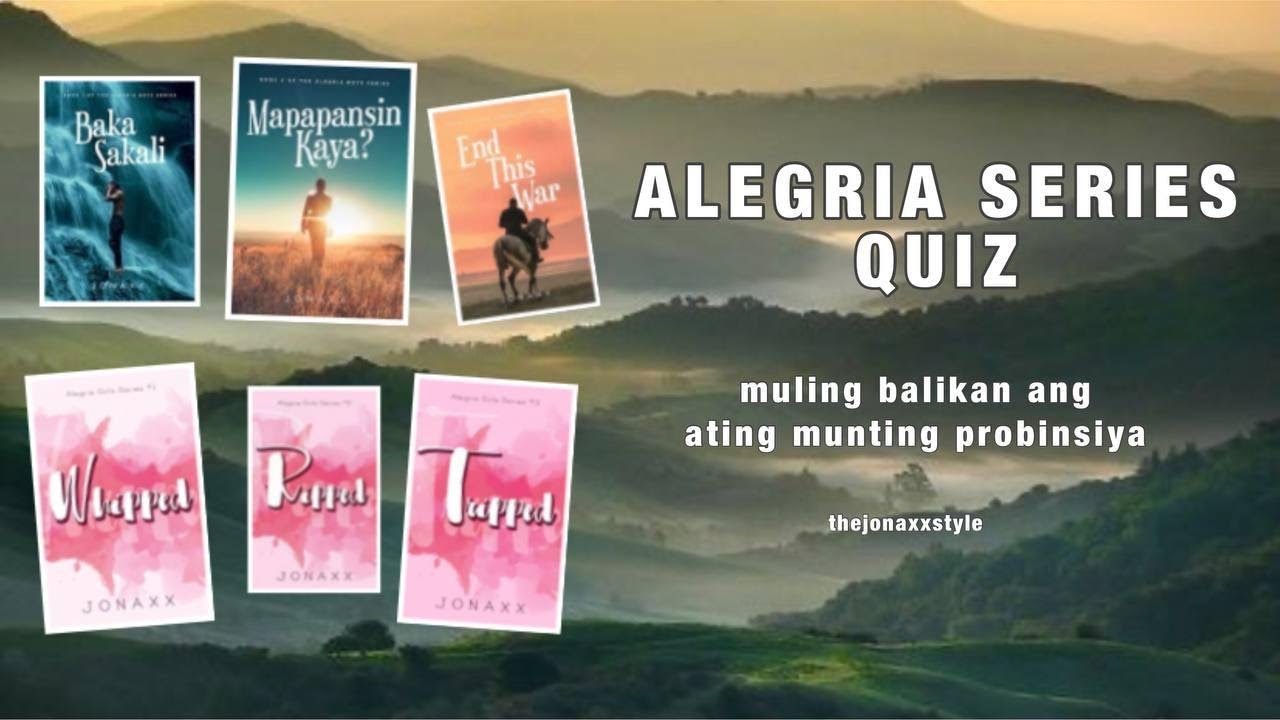 ALEGRIA SERIES QUIZ