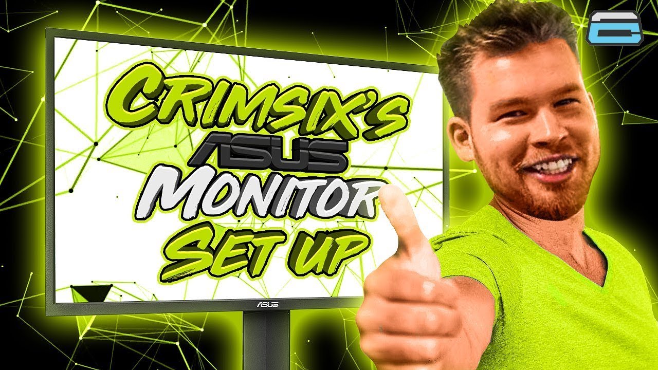 YOU WON'T BELIEVE MY MONITOR SETTINGS!! (ASUS CWL 2019 Official Monitor)