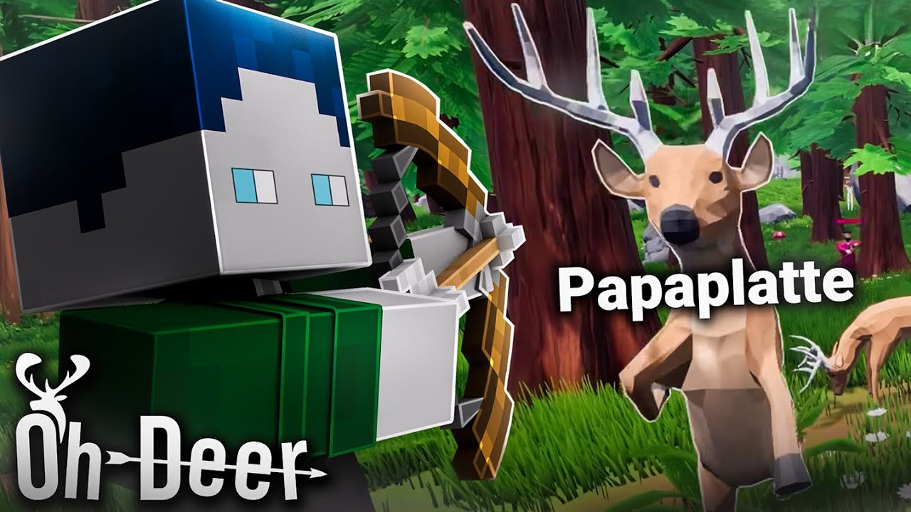 ICH JAGE PAPAPLATTE IN EINEM SPIEL (MIT NIEK & KROKO)