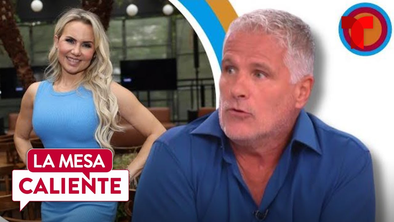 Héctor Soberón reacciona al mensaje de Michelle Vieth sobre su salud | La Mesa Caliente