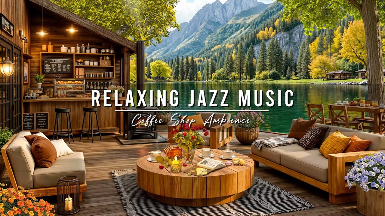 Smooth Jazz Instrumental Music & Cozy Coffee Shop Ambience ☕ Jazz Relaxing Music for Studying, Work