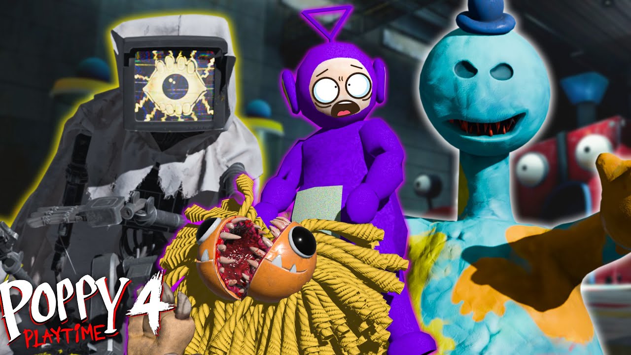 Tinky Winky Plays: Poppy Playtime Chapter 4 (FULL GAME)