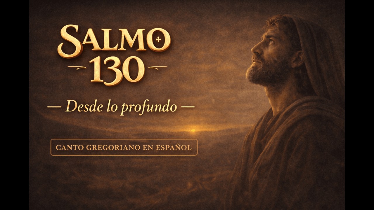 Salmo 130 — Desde lo profundo — Canto Gregoriano en Español
