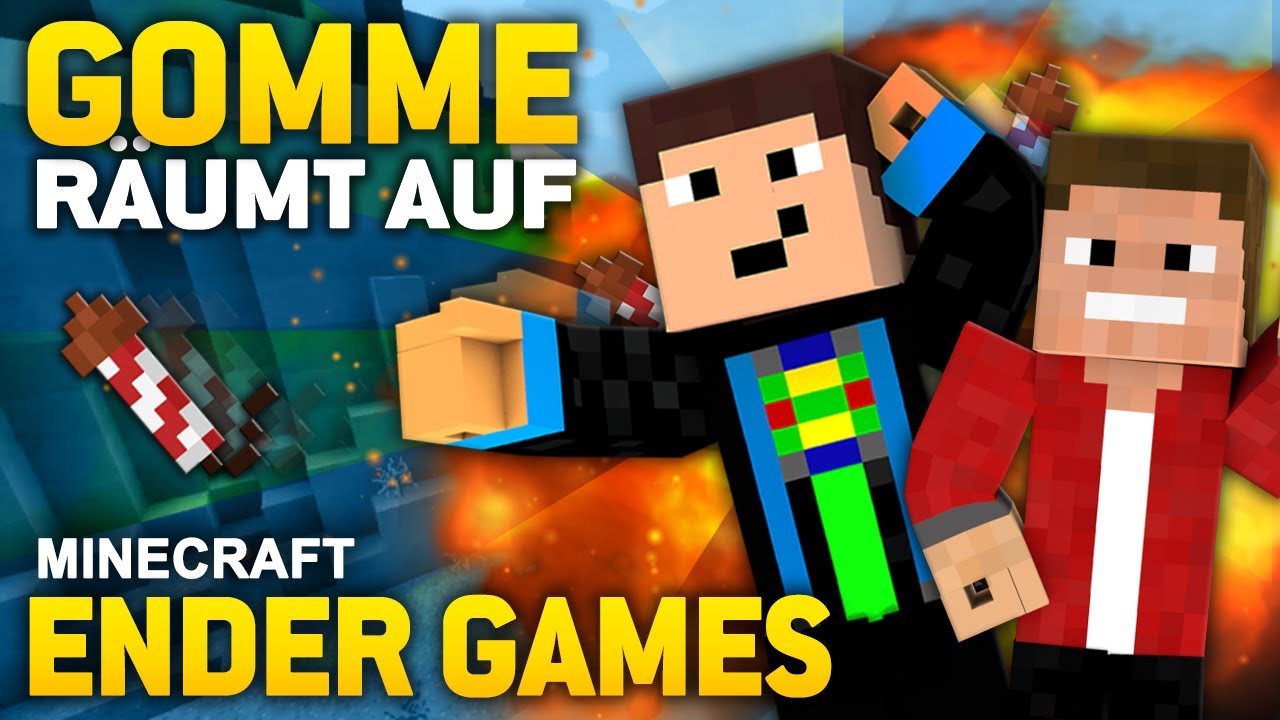 Minecraft EnderGames mit GommeHD - Gomme räumt AUF! | Fr3akzLP