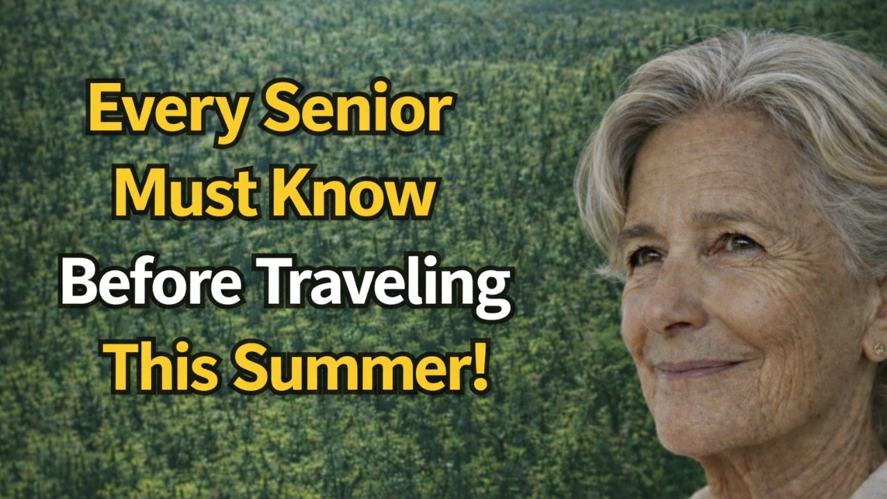 5 MUST Know Dangers of Traveling After 70 This Summer