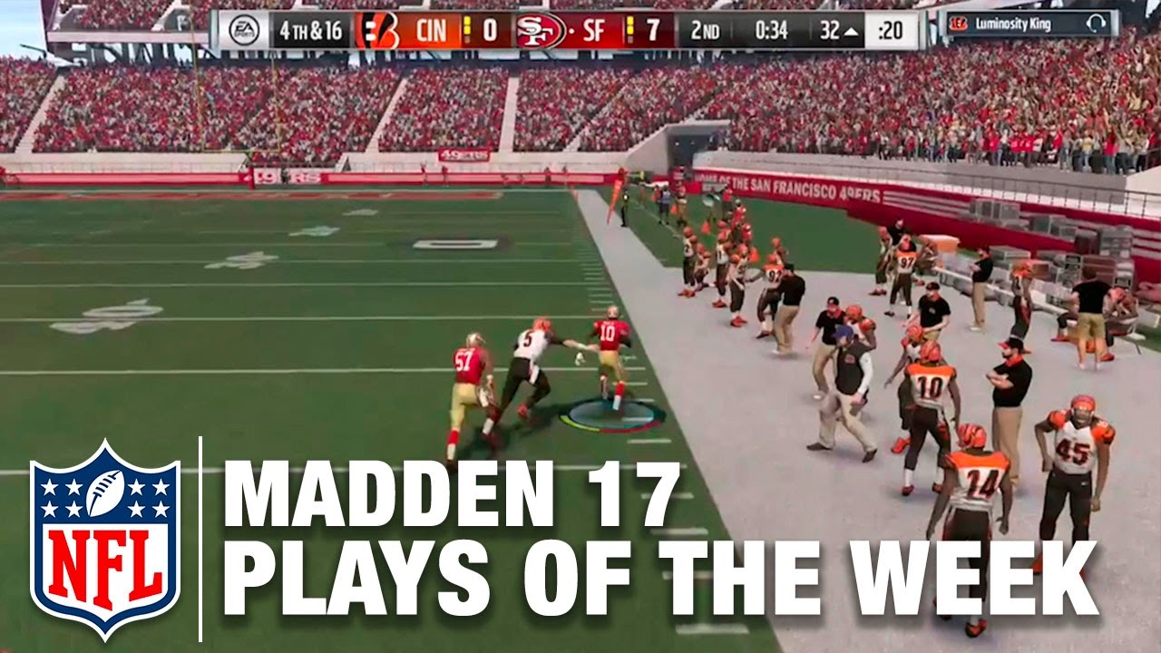Best Madden 17 Fan Plays of the Week (4/7) | NFL