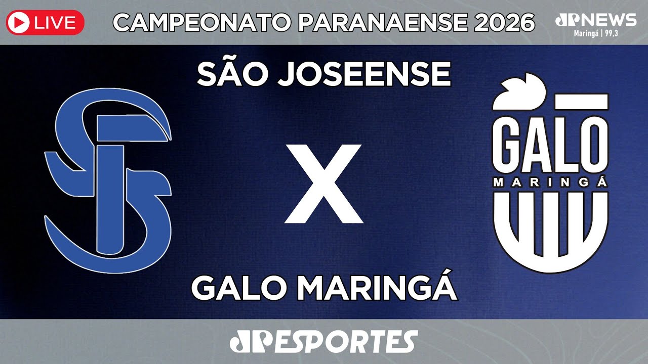 São Joseense 2x0 Galo Maringá 06/01/2026 CAMPEONATO PARANAENSE