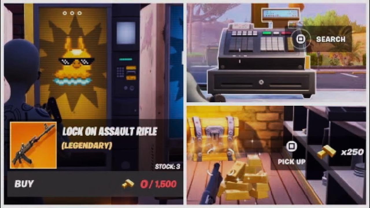 Easily Eliminate Opponents With a Lock On Assault Rifle - Fortnite Weekly Quest