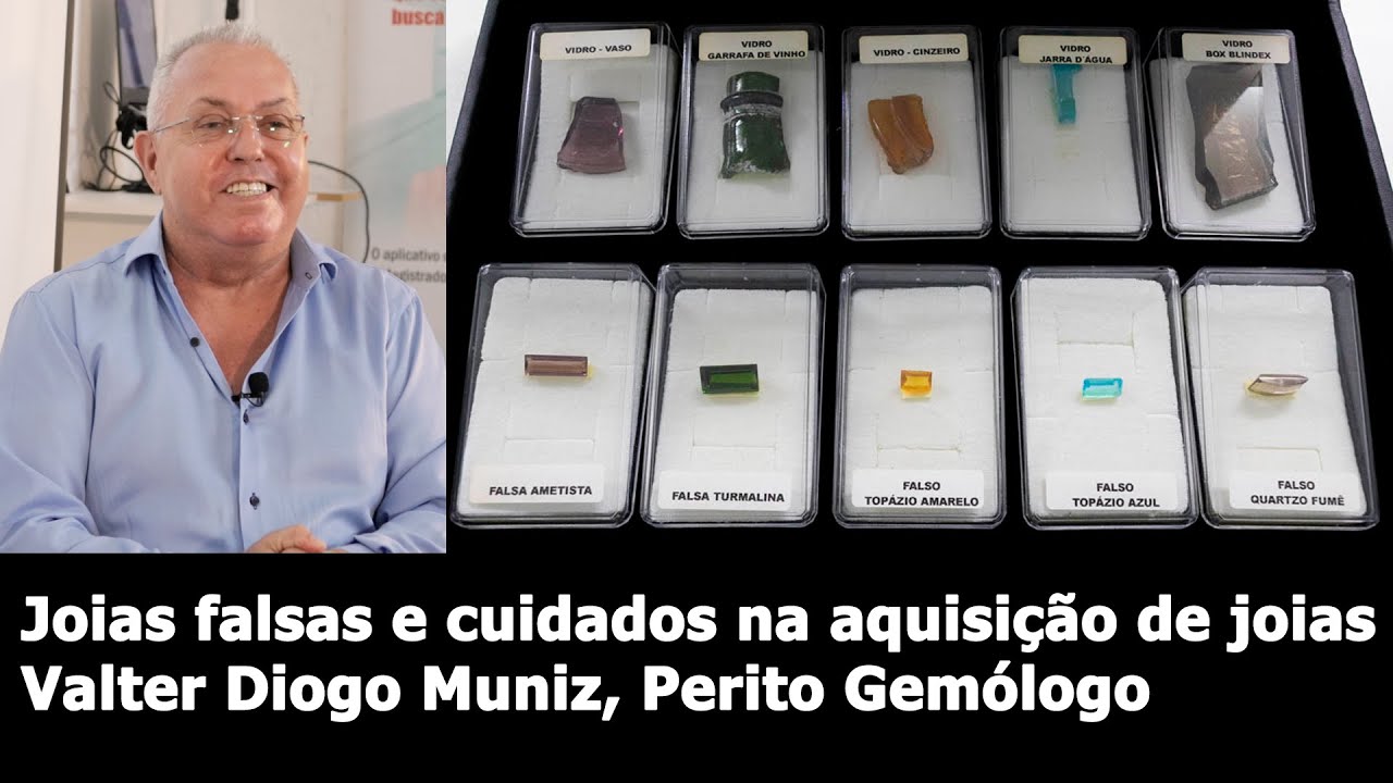 Joias falsas e cuidados na aquisição de joias - Valter Diogo Muniz.
