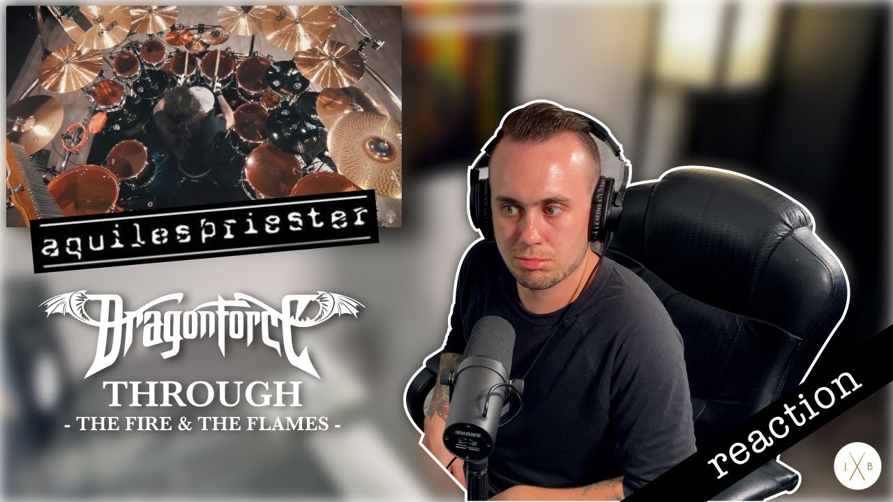 Metal Drummer Reacts- Aquiles Priester- DragonForce 