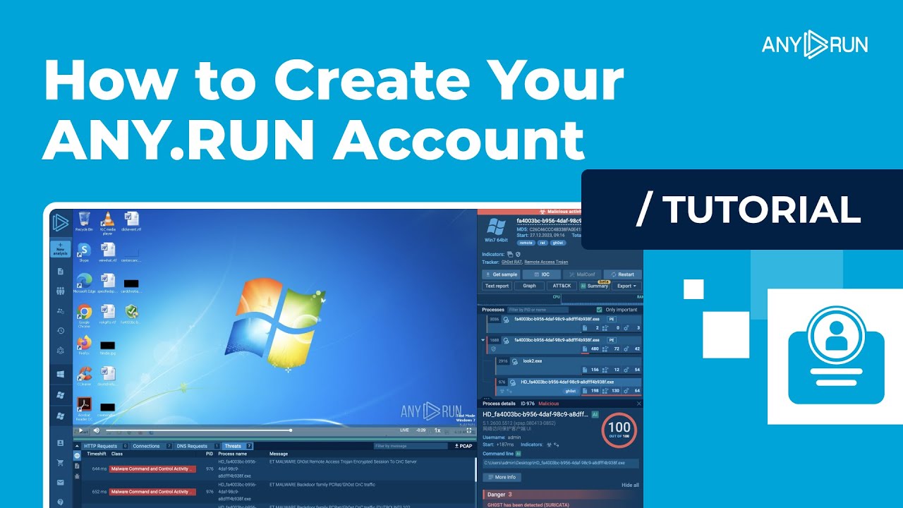 How to Create an Account - ANY.RUN Tutorial