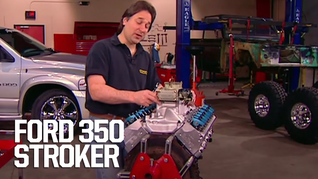 Сборка 350-тактного двигателя из 302-го Ford — Trucks! S4, E13