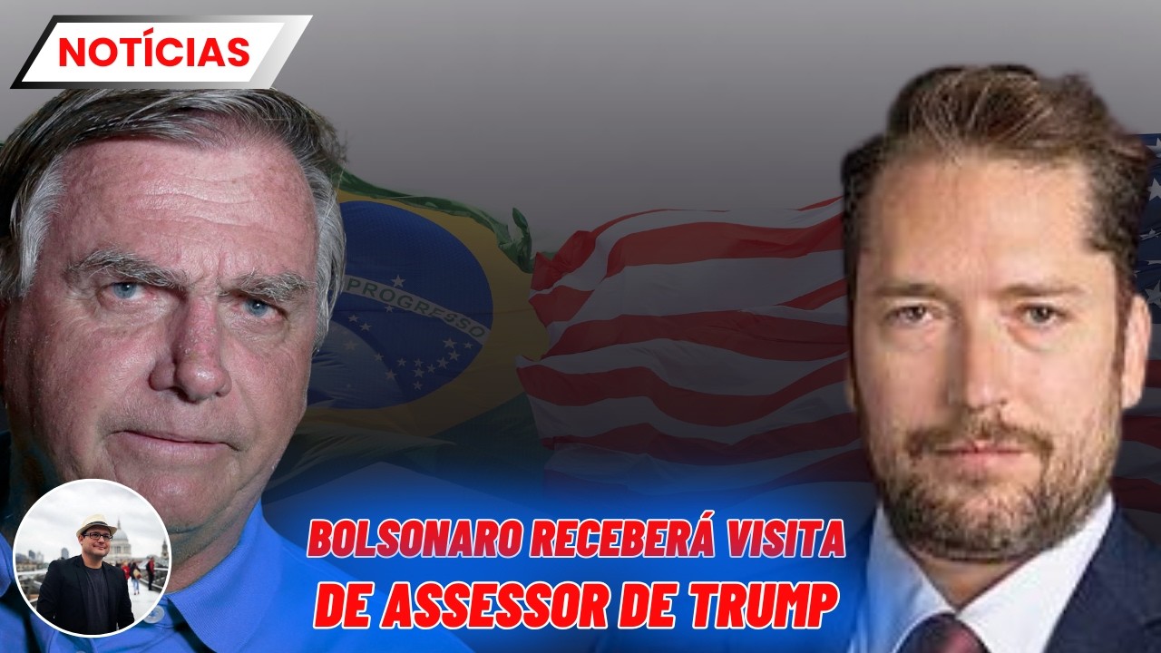 🔴AO VIVO: MORAES autoriza que BOLSONARO receba a VISITA de DARREN BEATTIE, ASSESSOR do governo TRUMP