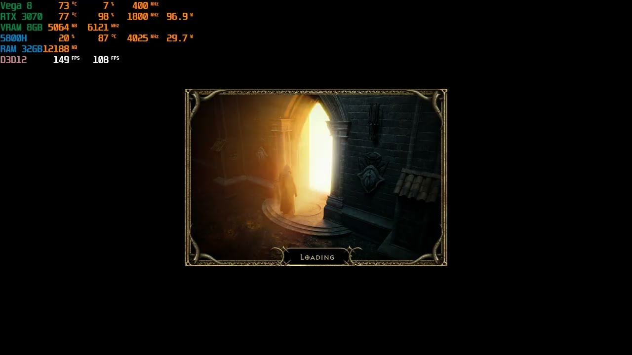 ASUS TUF A15 RTX 3070 Diablo 2 Resurrected Infernal Edition 200%res