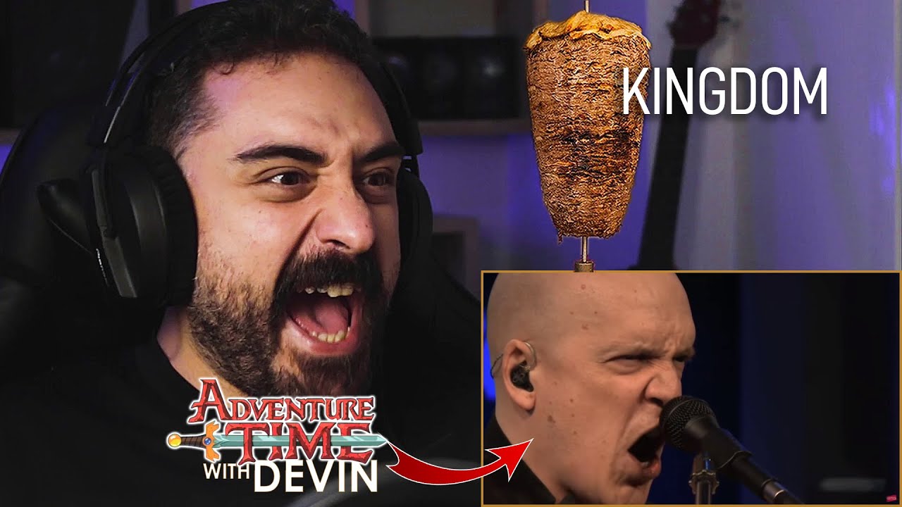 Arab Man Reacts to DEVIN TOWNSEND - Kingdom [LIVE on EMGtv]