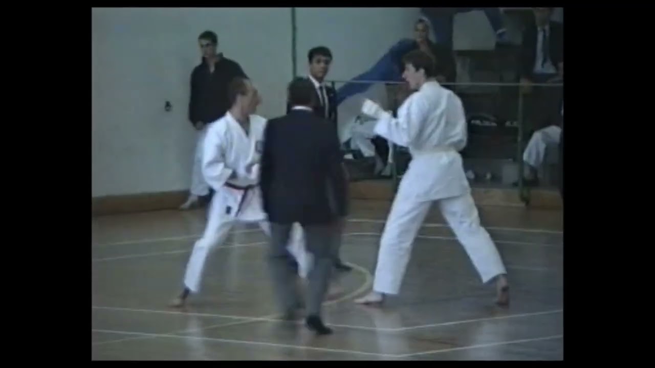 Karate Wado Ryu - Coupe IDF 1988 - Combat équipe - 2ieme tour - 4ième combat