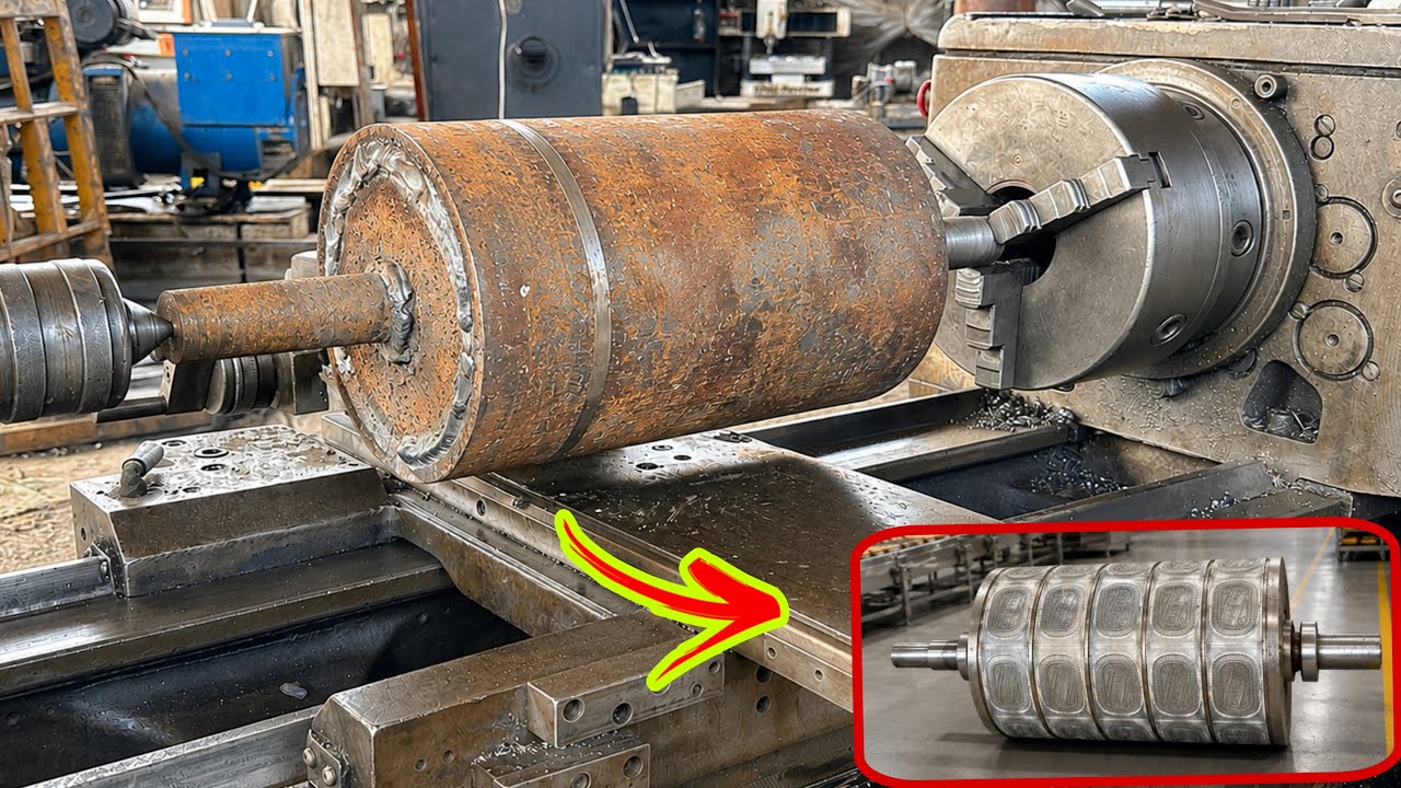 Why So Precise - How Afghan Mechanics Make a Biscuit Mold on a Lathe Machine | Full Manufacturing