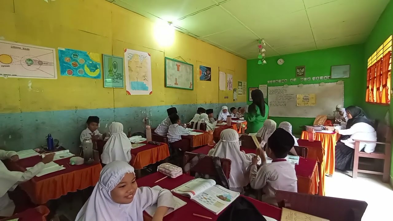 Mikroteaching di kelas 3C, Mata pelajaran Pendidikan Pancasila 