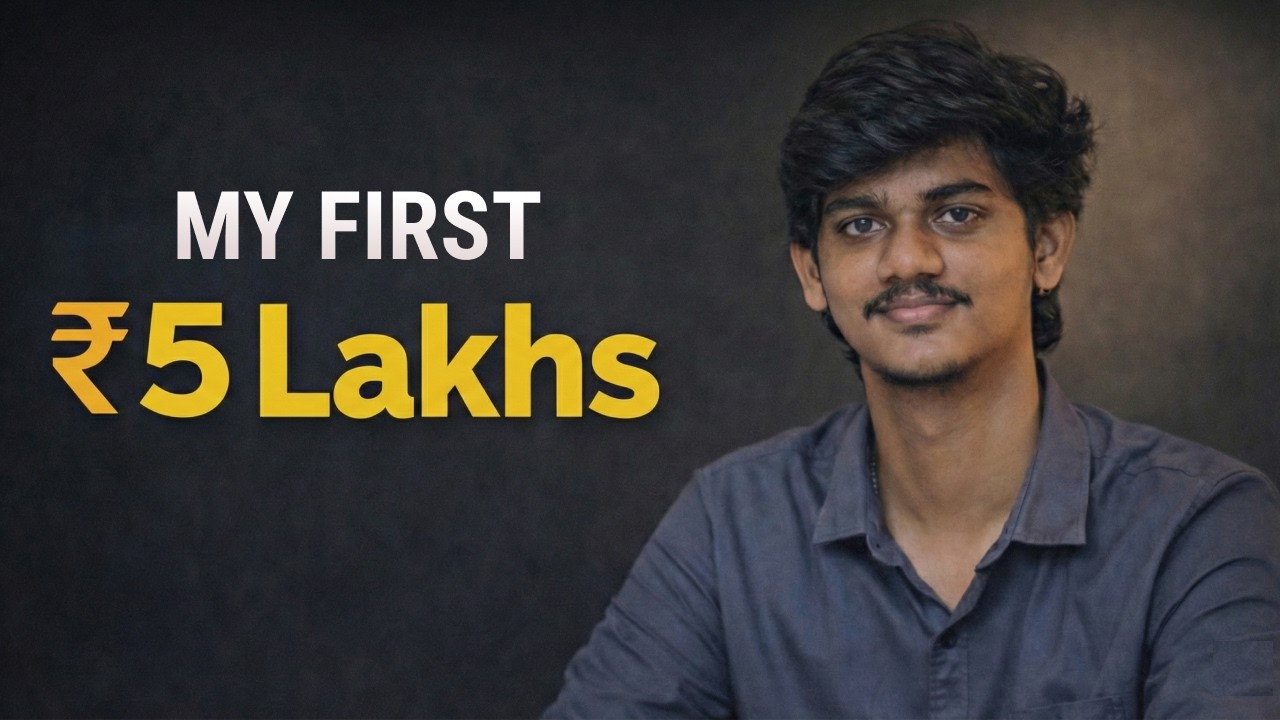 I Made ₹5 Lakhs in College? What Actually Worked | Telugu