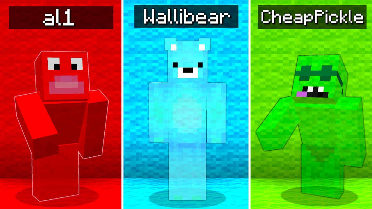 Экстремальные ОДНОЦВЕТНЫЕ прятки в Minecraft...