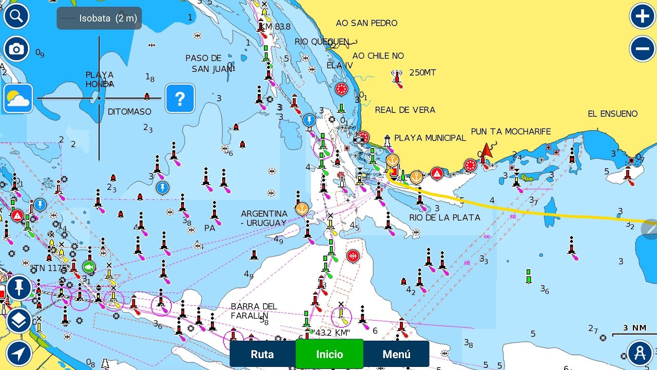 Guia rapida de Navionics