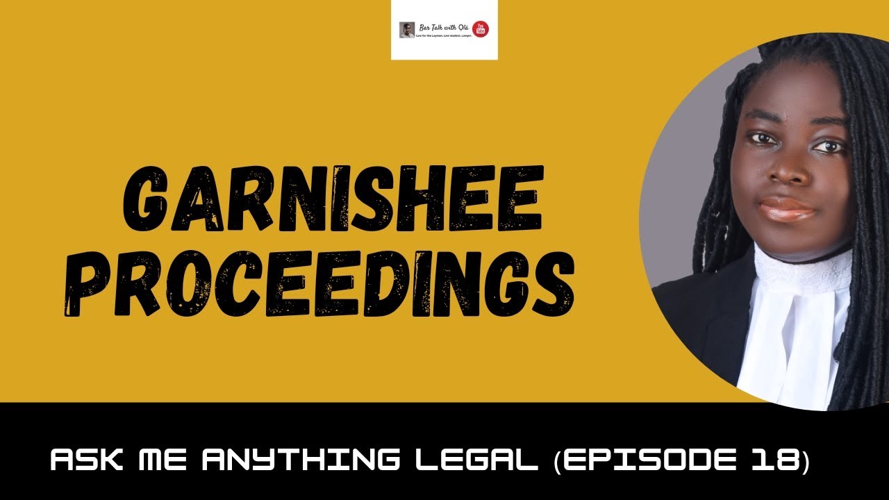 Как добиться исполнения денежного решения по делу Гарниши | Ask Me Anything Legal | Эпизод 18