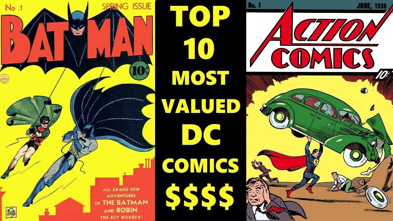 TOP 10 MOST VALUABLE DC COMICS| 2019 PRICES