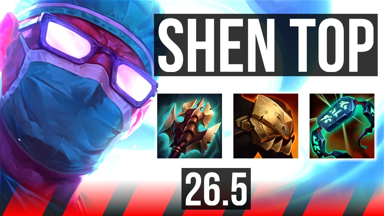 SHEN vs MORDEKAISER (TOP) | Perfect KDA: 10/0/13 | EUNE Master | 26.5