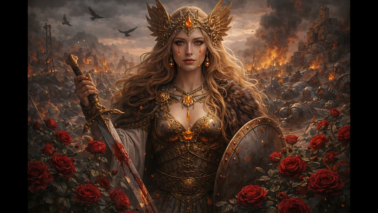 Freyja: Amber Tears and Battle Roses