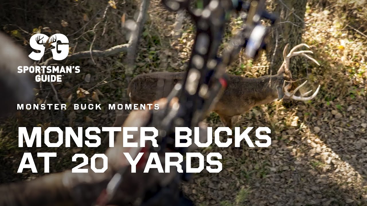 Monster Bucks Within 20 Yards | Monster Buck Moments presented by Sportsman's Guide