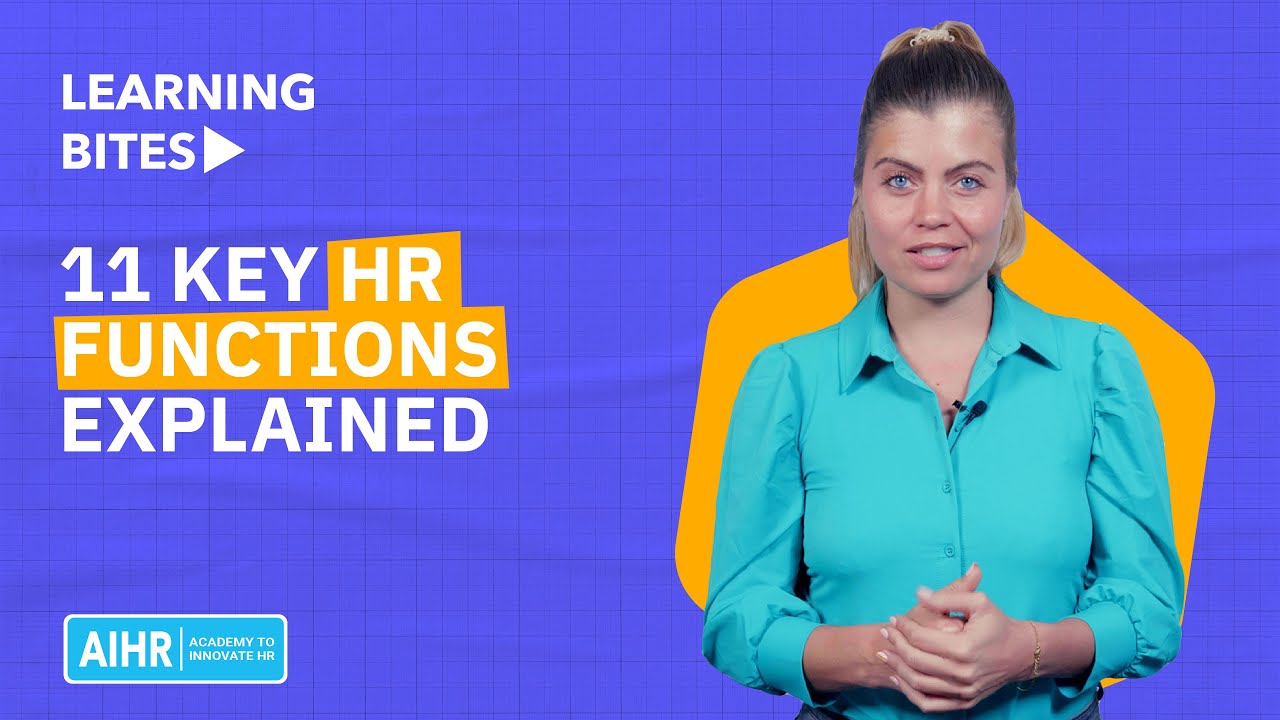 Объяснение 11 ключевых функций HR