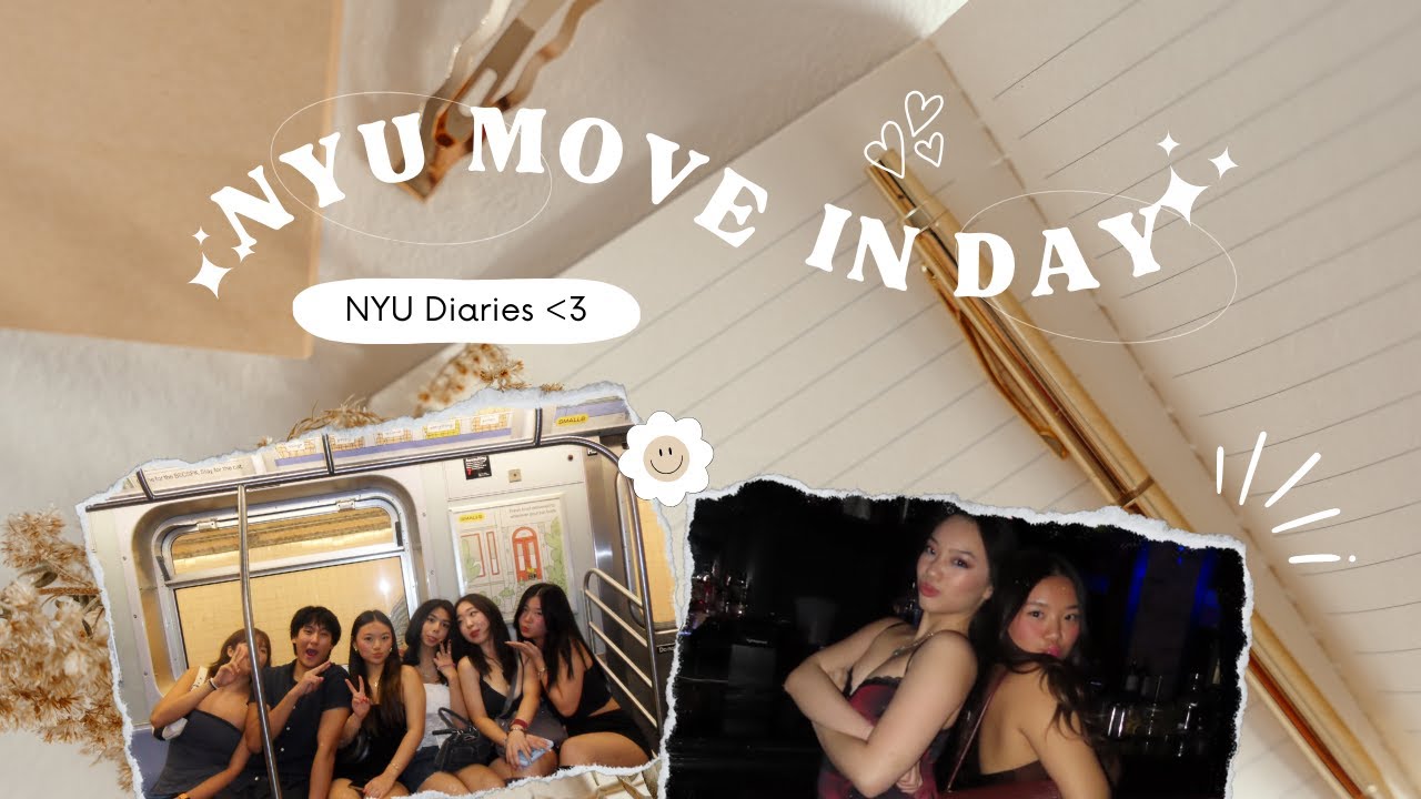 NYU MOVE-IN DAY VLOG!!