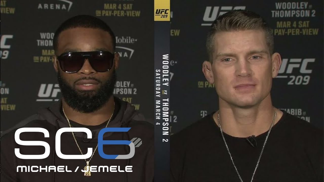 Tyron Woodley And Stephen Thompson Talk Smack On SC6 | SC6 | March 2, 2017