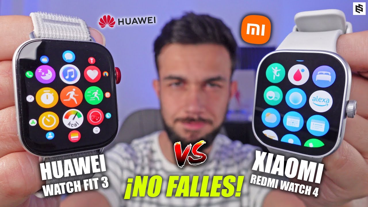 ELIGE BIEN!✅Huawei WATCH FIT 3 vs Xiaomi REDMI WATCH 4