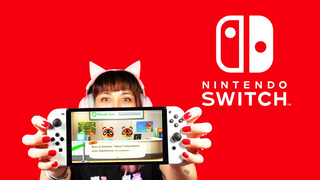 UNBOXING DE LA NOUVELLE NINTENDO SWITCH OLED ! 😱 TEST ET NOUVELLE ÎLE ACNH | Animal Crossing