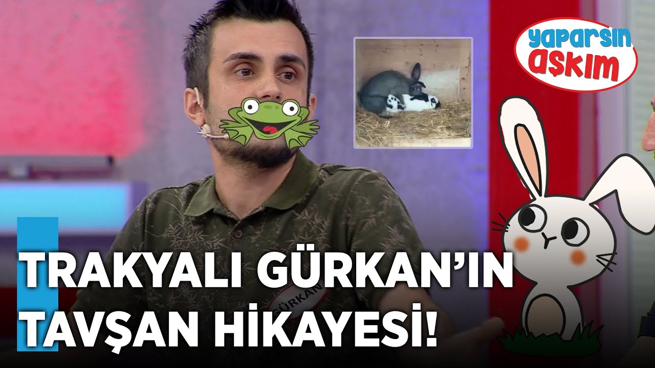 Trakyalı Gürkan'ın Tavşan Hikayesi  Sizi Gülmekten Çatlatacak! | Yaparsın Aşkım