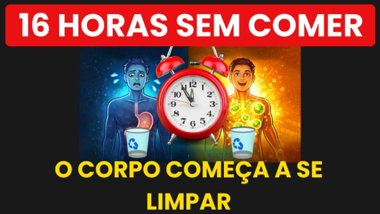 JEJUM E AUTOFAGIA - O Segredo Japonês SEU CORPO SE REGENERA EM 16hs