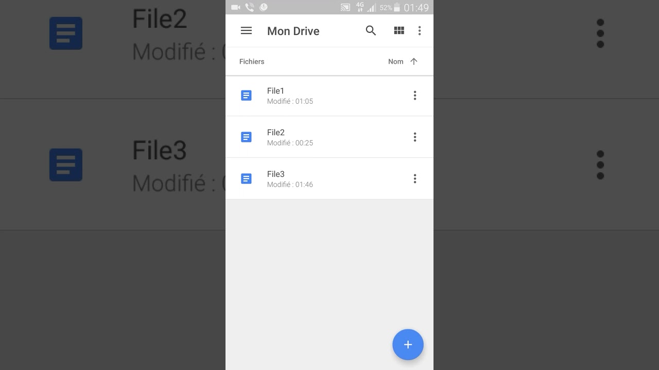 Google Drive for Android: how to make a copy of a file